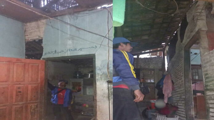 Diguncang Gempa Garut, Rumah Warga di Banjarsari Ciamis Alami Kerusakan