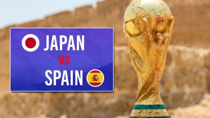 Jepang vs Spanyol Grup E Piala Dunia