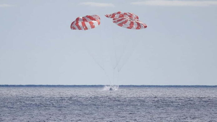 Kapsul Orion NASA Mendarat di Bumi, Tanda Artemis 1 Berakhir!