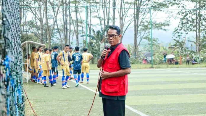 Nanang Permana Buka Turnamen Mini Soccer di Cihaurbeuti Ciamis