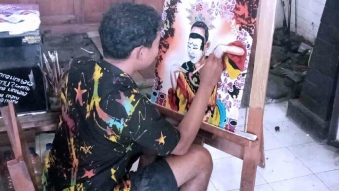 Batik Lukis Wajah Giriloyo Tawarkan Kreasi Baru dari Anak Bangsa