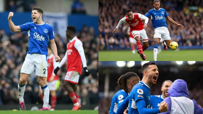 Everton Sukses Tumbangkan Arsenal dengan Skor Tipis