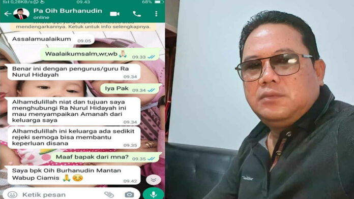 Namanya Dicatut untuk Penipuan Via WA, Anggota DPRD Ciamis Oih Burhanudin Geram