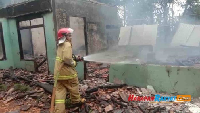 Penyebab Rumah Warga Pamarican Ciamis Ludes Terbakar di Siang Bolong