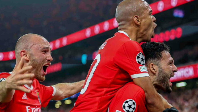 Benfica Lolos Perempatfinal Liga Champions