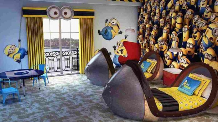 Desain Kamar Tidur Tema Minion untuk Anak, Berikut Inspirasinya