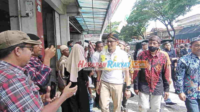 Sandiaga Uno Ajak Pelaku Usaha dan Pembudidaya di Ciamis Bangkit Lagi