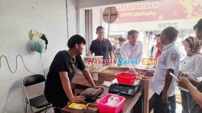 Satgas Pangan Sidak ke Pasar Kota Banjar Soal Harga Kebutuhan Pokok