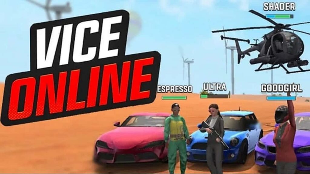 Game Vice Online Mod v0.7 Apk Balap Mobil dengan Fitur Lengkap