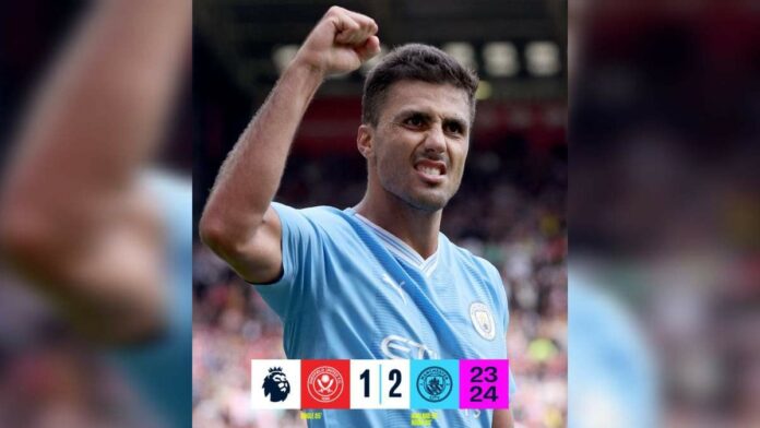 Rodri Jadi Penentu Kemenangan Man City