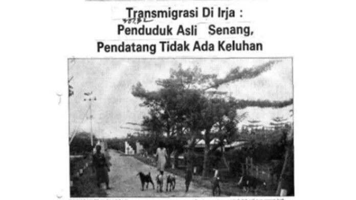 Transmigran di Irian Jaya