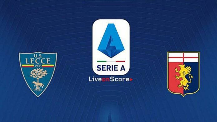 Liga Italia Lecce vs Genoa,