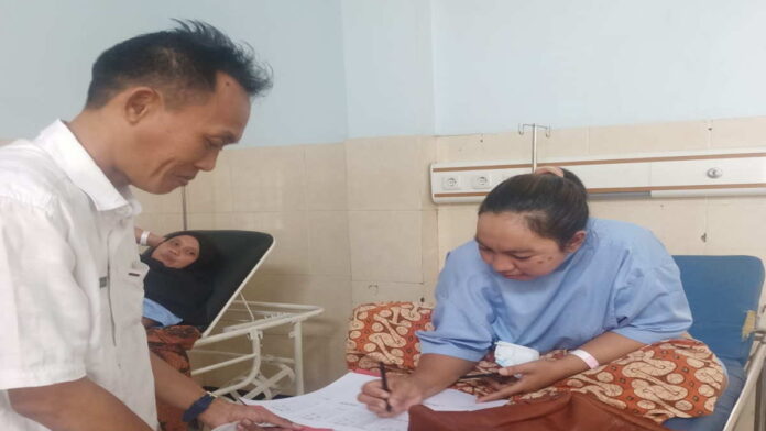 Pelayanan Rutin MOW dan MOP Dinas P2KBP3A Ciamis di RS Dadi Keluarga