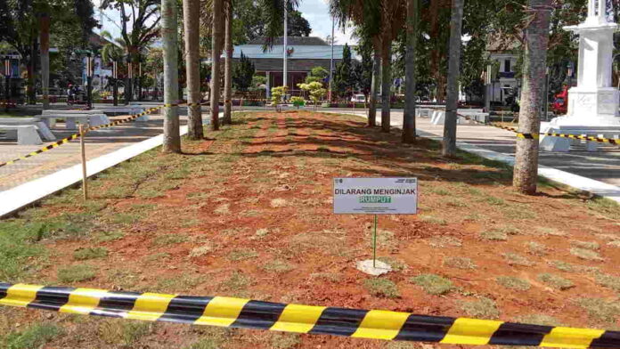 Masyarakat Diimbau Ikut Pelihara Fasilitas di Alun-alun Ciamis