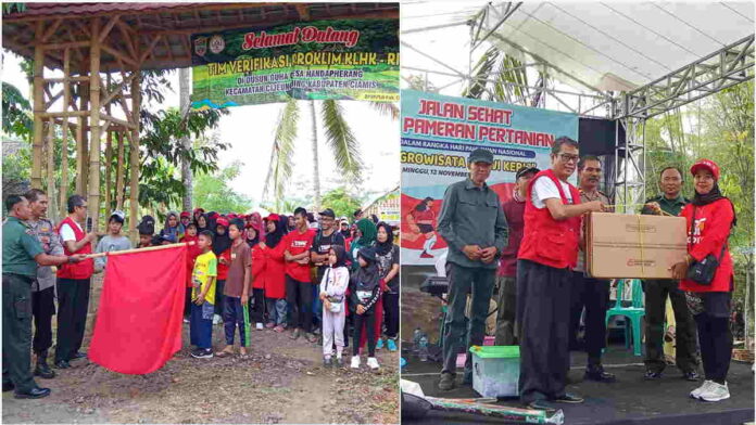 Jalan Sehat dan Pameran Pertanian di Agrowisata Leuwi Keris Ciamis Meriah, Ketua DPRD Beri Apresiasi