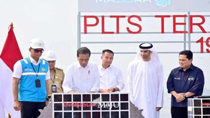 Jokowi Resmikan PLTS Cirata 192 MWp, Tonggak Sejarah Energi Baru Terbarukan