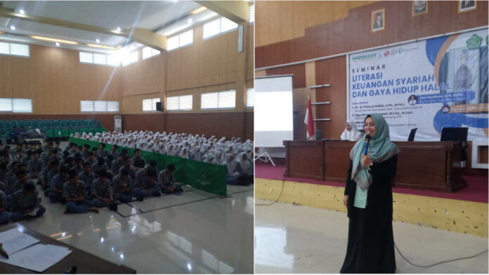 MAN 1 Darussalam Ciamis Gelar Ear Seminar Literasi Keuangan Syariah dan Gaya Hidup Halal