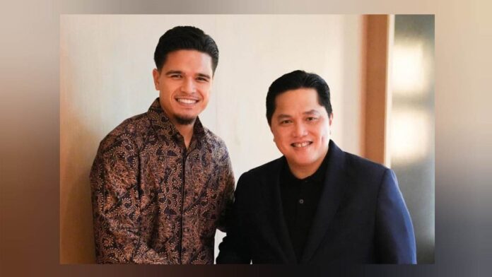 Pertemuan Ragnar Oratmangoen dan Erick Thohir Ungkap Potensi Naturalisasi