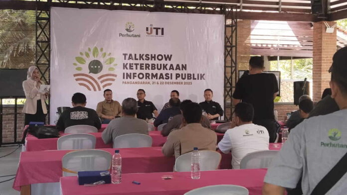 IJTI gelar talkshow bersama Perhutani di Citumang Pangandaran