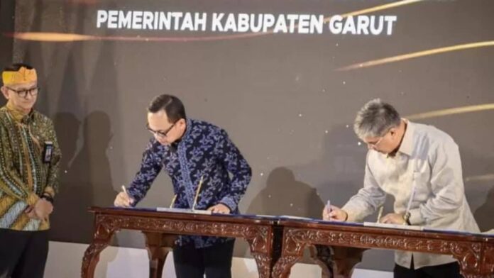 penandatanganan kerjasama antar daerah Pemkot Cimahi dengan Pemkab Garut