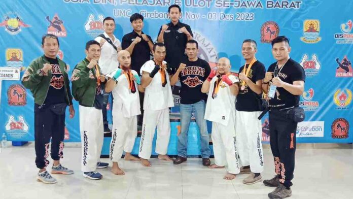 Kontingen Tarung Derajat Ciamis Boyong 6 Medali di Piala Bupati Cirebon