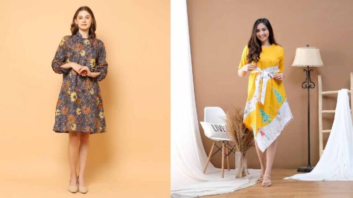 Model Dress Batik untuk Natal yang Elegan dan Menarik