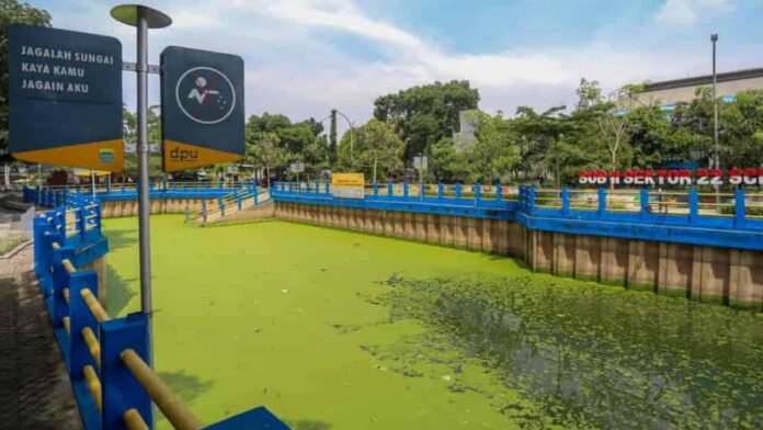 kolam retensi atasi ancaman banjir di Kota Bandung, Jawa Barat