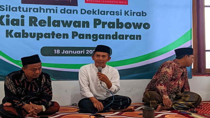 Kyai dan Ajengan se-Pangandaran Dukung Prabowo Gibran