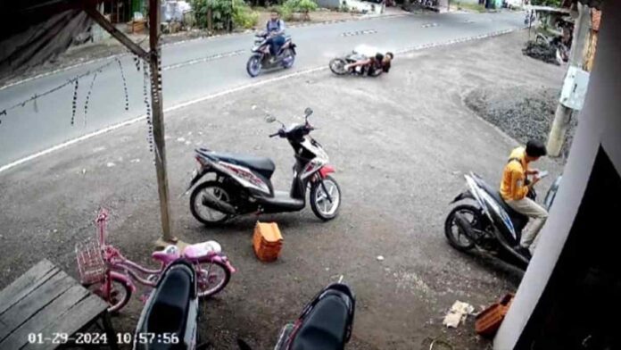 Pencuri Bawa Kabur Motor saat Parkir di Depan Warung di Banjarsari Ciamis, Korban Sempat Kejar Pelaku