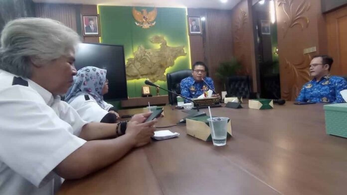 silaturahmi pengurus PWI Kabupaten Bandung dengan Bupati Bandung