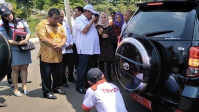 uji emisi kendaraan ASN Bandung Barat