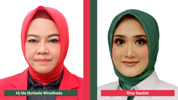 Hj Ida Nurlaela Wiradinata dan Rina Saadah, 2 Srikandi Dapil Jabar X Siap Melenggang ke Gedung Senayan!