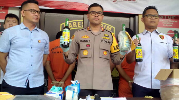 Penjual Miras Jadi Tersangka di Kota Banjar