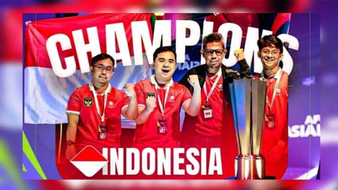 Timnas Indonesia Raih Gelar Juara eAsian Cup 2023