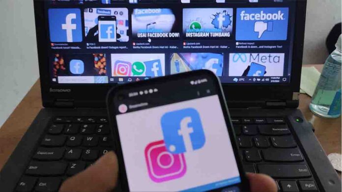 Aplikasi Facebook dan Instagram Down