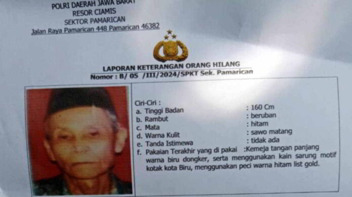 Kakek Pikun di Pamarican