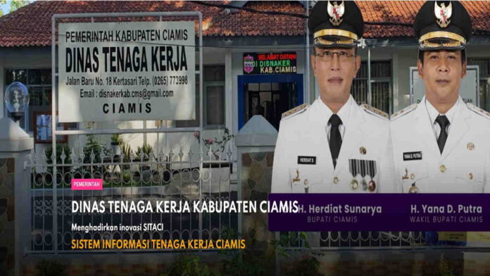 Lewat SITACI, Disnaker Ciamis Wajibkan Pencari Kerja Bikin AK1 Secara Online