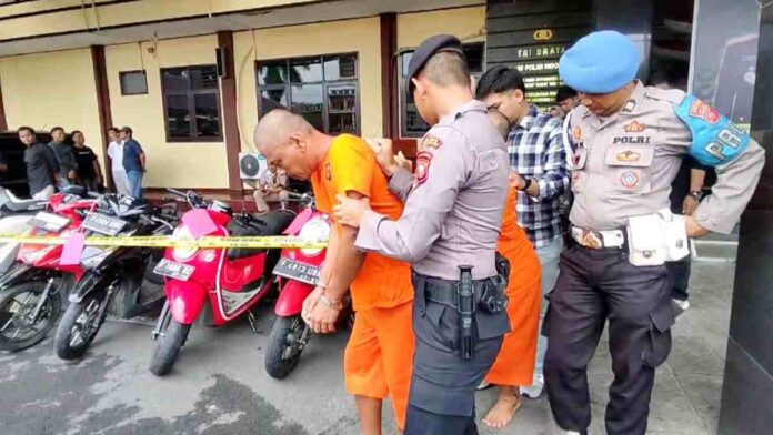 Pencuri Spesialis Motor di Tasikmalaya Ditangkap