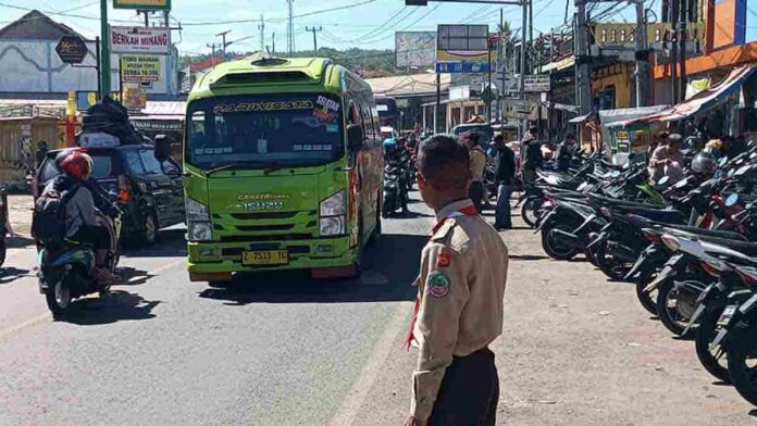 Arus Mudik di selatan garut