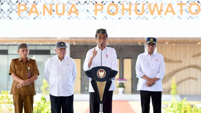 Bandara Panua Pohuwato di Gorontalo Diresmikan Presiden Jokowi