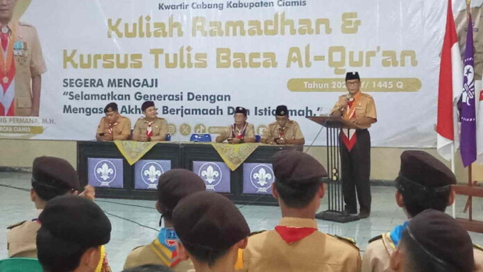 Berjalan 39 Tahun, Nanang Permana Harapkan Kuliah Ramadan di Ciamis Bentuk Kader Pramuka yang Bertaqwa