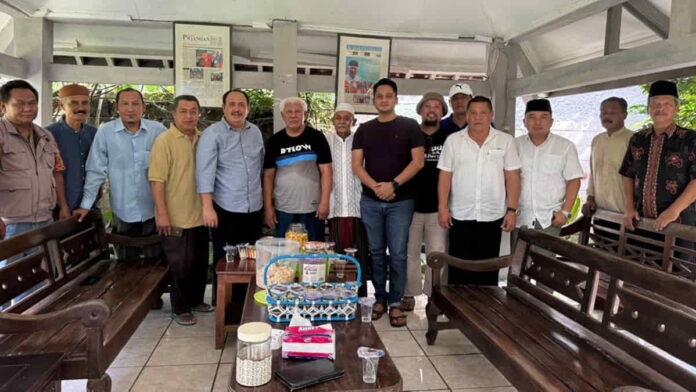 Jeje temui tokoh pemekaran Pangandaran H Supratman