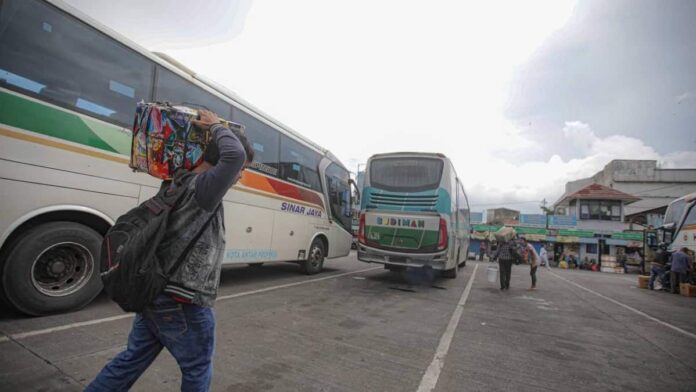 pemeriksaan bus laik jalan