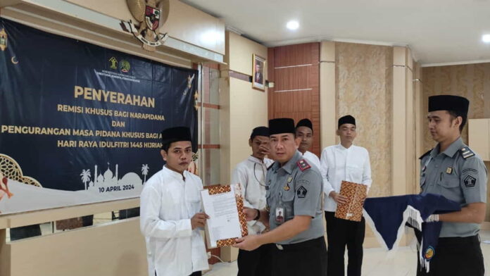 Remisi Khusus Idul Fitri untuk Narapidana di Lapas Kota Banjar