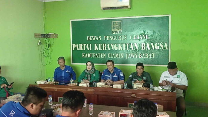 Roadshow Politik ke PKB, Partai Demokrat Ciamis Bahas Pilkada 2024