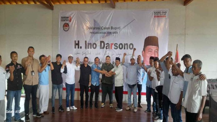 DPP Barisan 8 Center Dukung Ino Darsono Maju di Pilkada Pangandaran