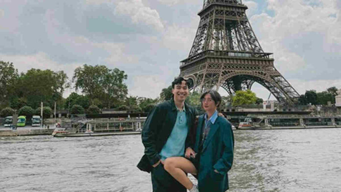 Vidi Aldiano Liburan ke Paris dengan Sheila Dara, Romantis & Seru