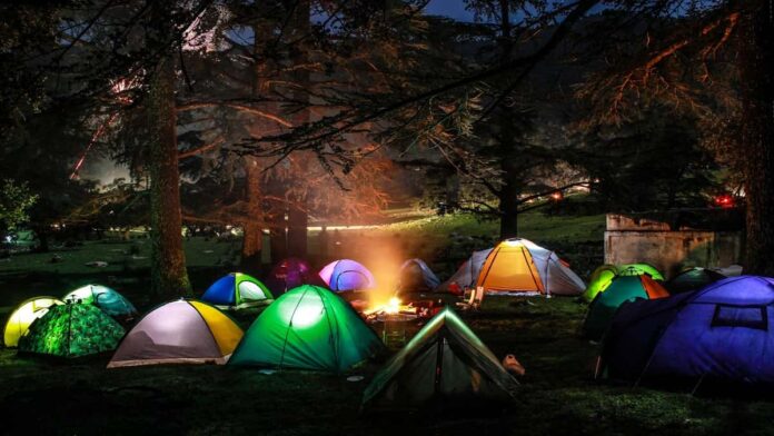 D’Jungle Private Camp Bogor, Area Camping Ground di Puncak