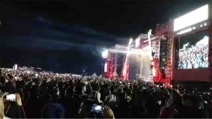 Korban Copet saat Konser