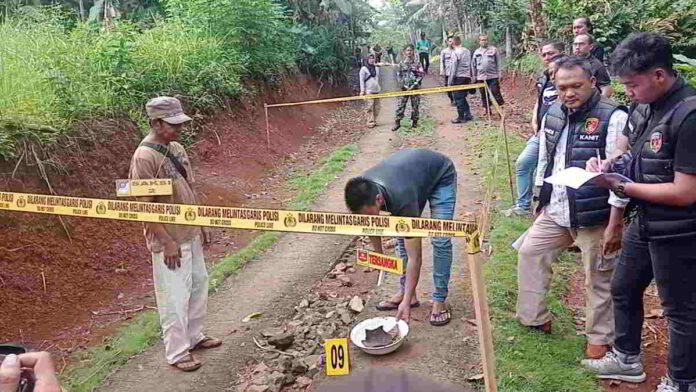 Rekonstruksi Pembunuhan dan Mutilasi di Rancah Ciamis